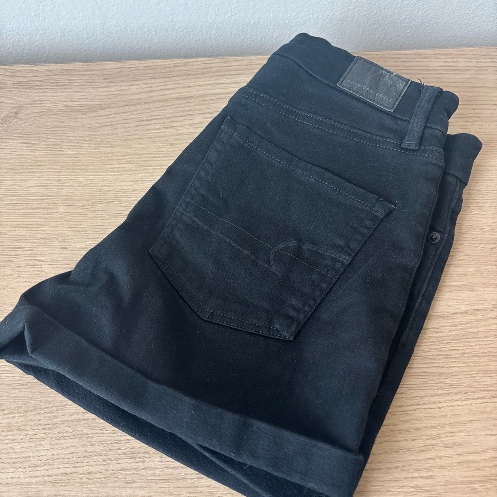 American Eagle Outfitters Men's Black Jeans